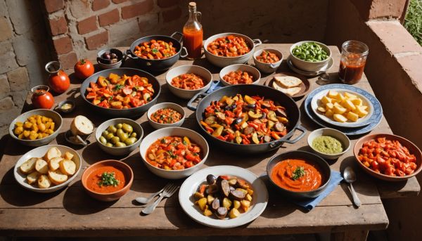 La cuisine catalane à l'honneur ici