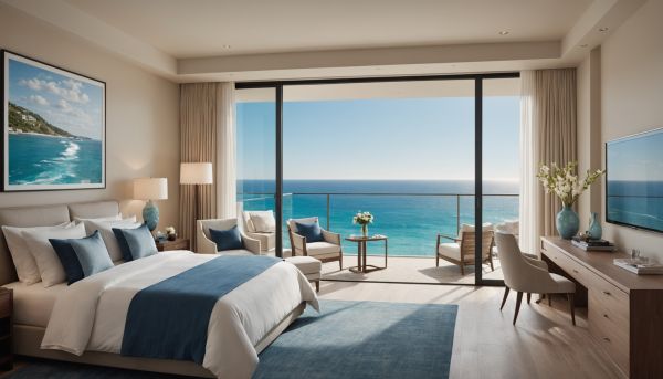 Le confort absolu de nos suites vue mer
