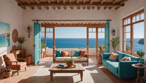 Un décor inspiré par la côte vermeille