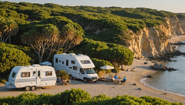 Meilleures destinations de camping en caravane près de l'océan en vendée